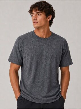 🌵 2 for $10
Old Navy | Soft Washed Ultra Doux | Heather Charcoal Crew Neck